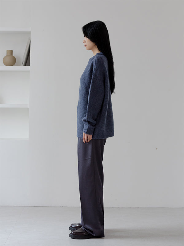 High waist tuck pants（satin） – Frames / W..