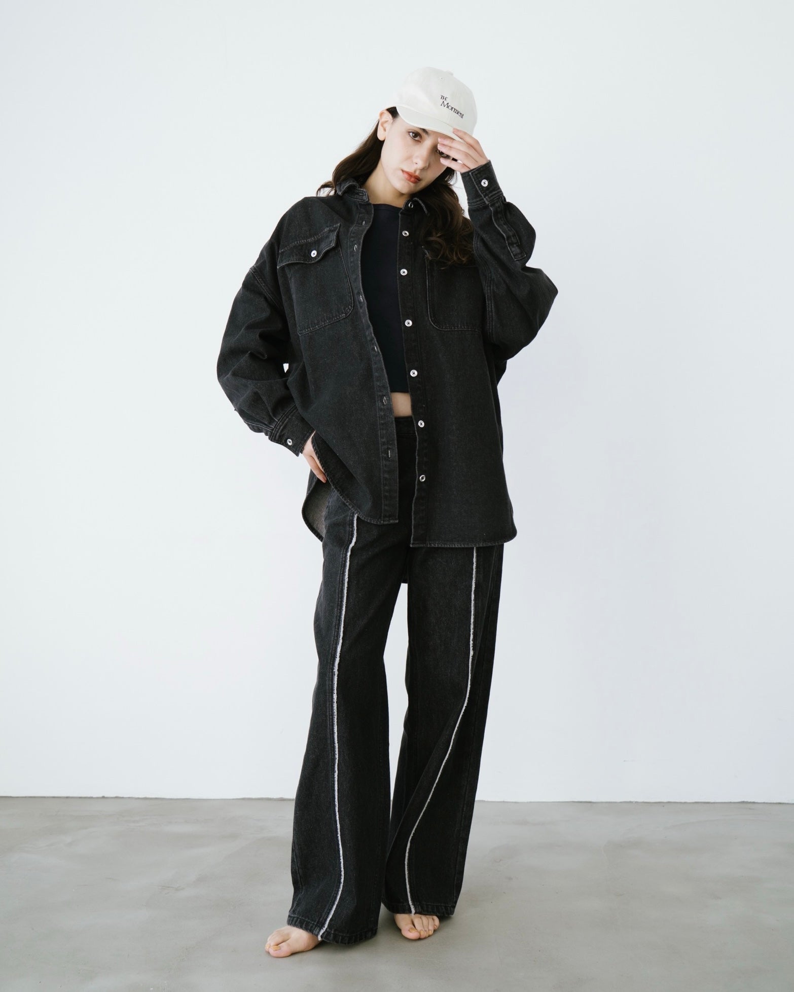 Over denim shirt【W..×meg】 – Frames / W..