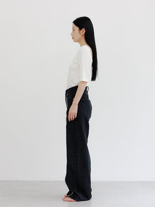 パンツ NKJ2024AW FRINGE WIDE DENIM NKJ2024AW FRINGE WIDE DENIM - メルカリ
