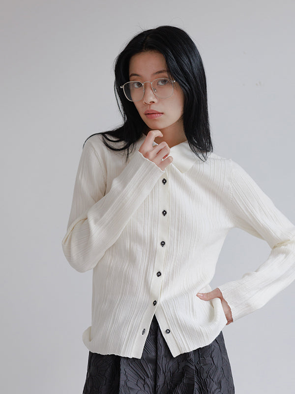 Simple rib knit