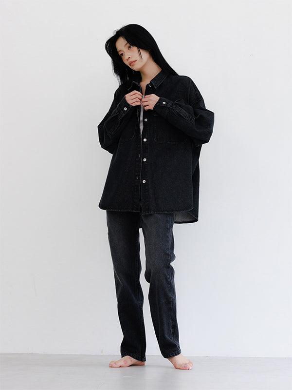 Over denim shirt【W..×meg】 – Frames / W..