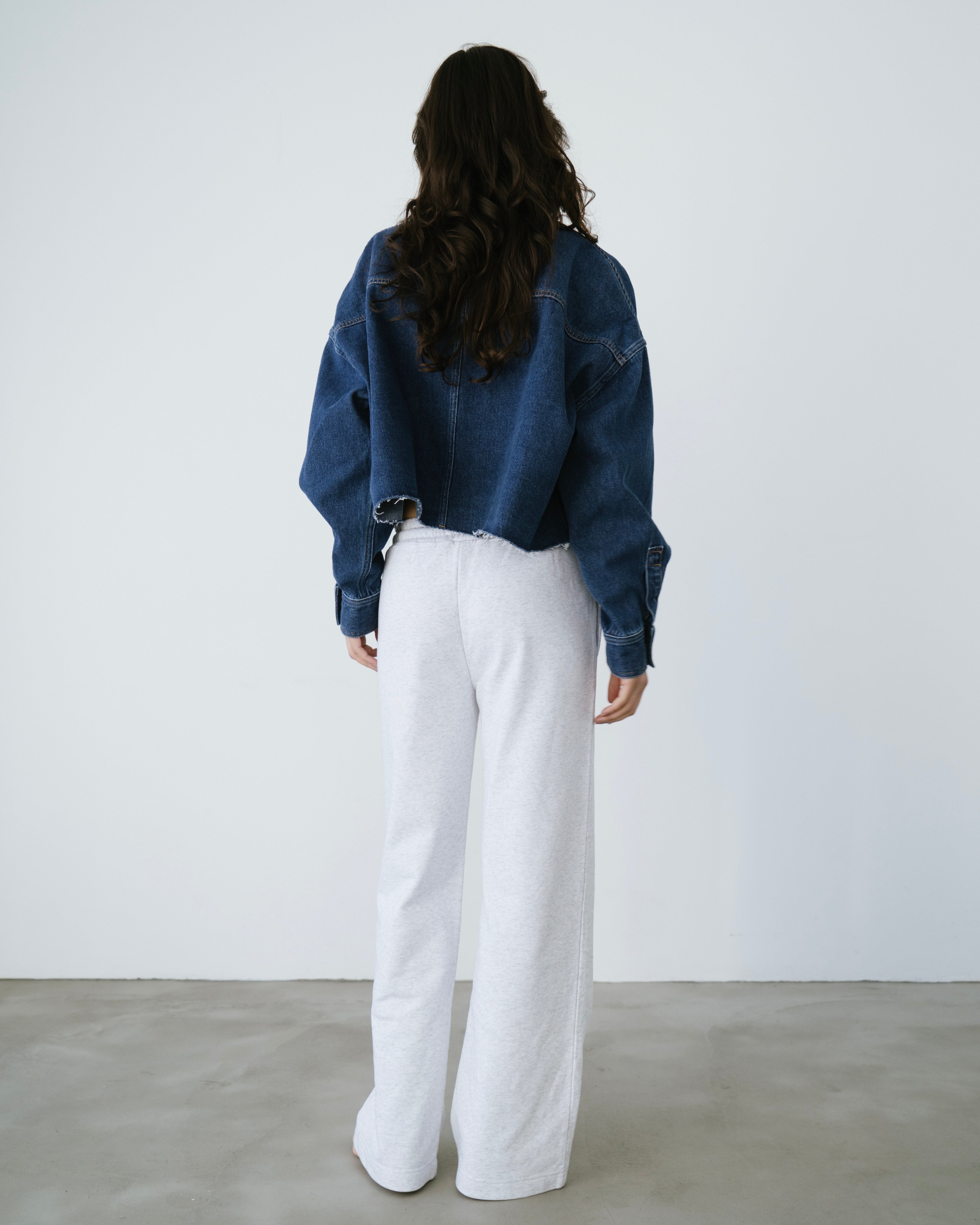 Short denim shirt jacket【W..×meg】 – Frames / W..