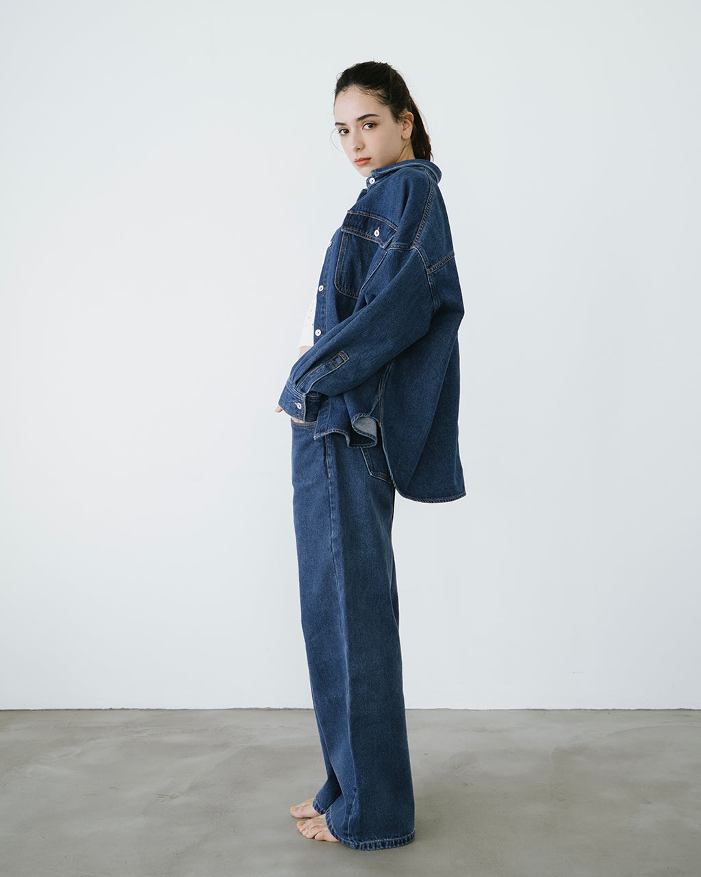 さらに100円引き◆LMC◆OVERSIZED DENIM SHIRT さらに100円引き◇LMC◇OVERSIZED DENIM SHIRT